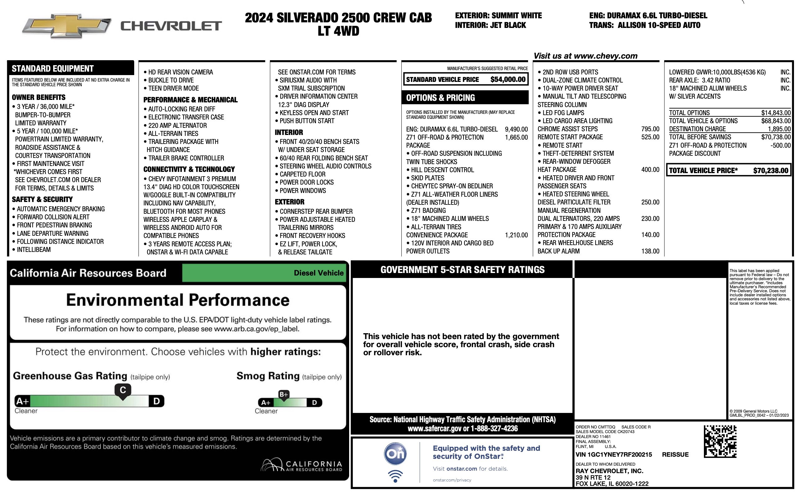 Used 2024 Chevrolet Silverado 2500 LT image 3