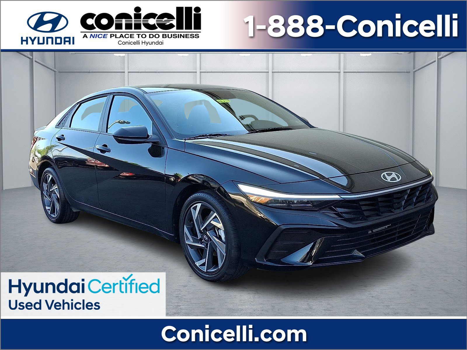 Certified 2025 Hyundai Elantra Sport FWD image 1