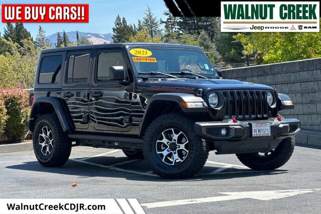 Certified 2021 Jeep Wrangler Unlimited Rubicon AWD/4WD image 1