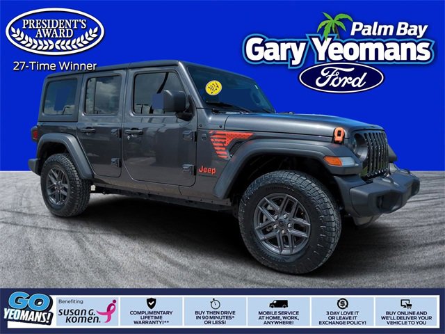 Used 2024 Jeep Wrangler Sport S