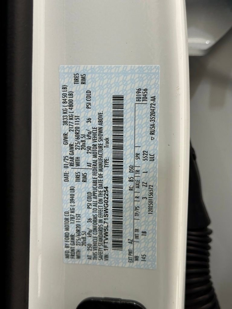 New 2025 Ford F150 Lightning Lariat AWD/4WD image 43