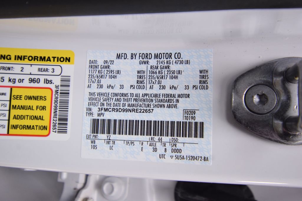 Used 2022 Ford Bronco Sport Badlands image 28