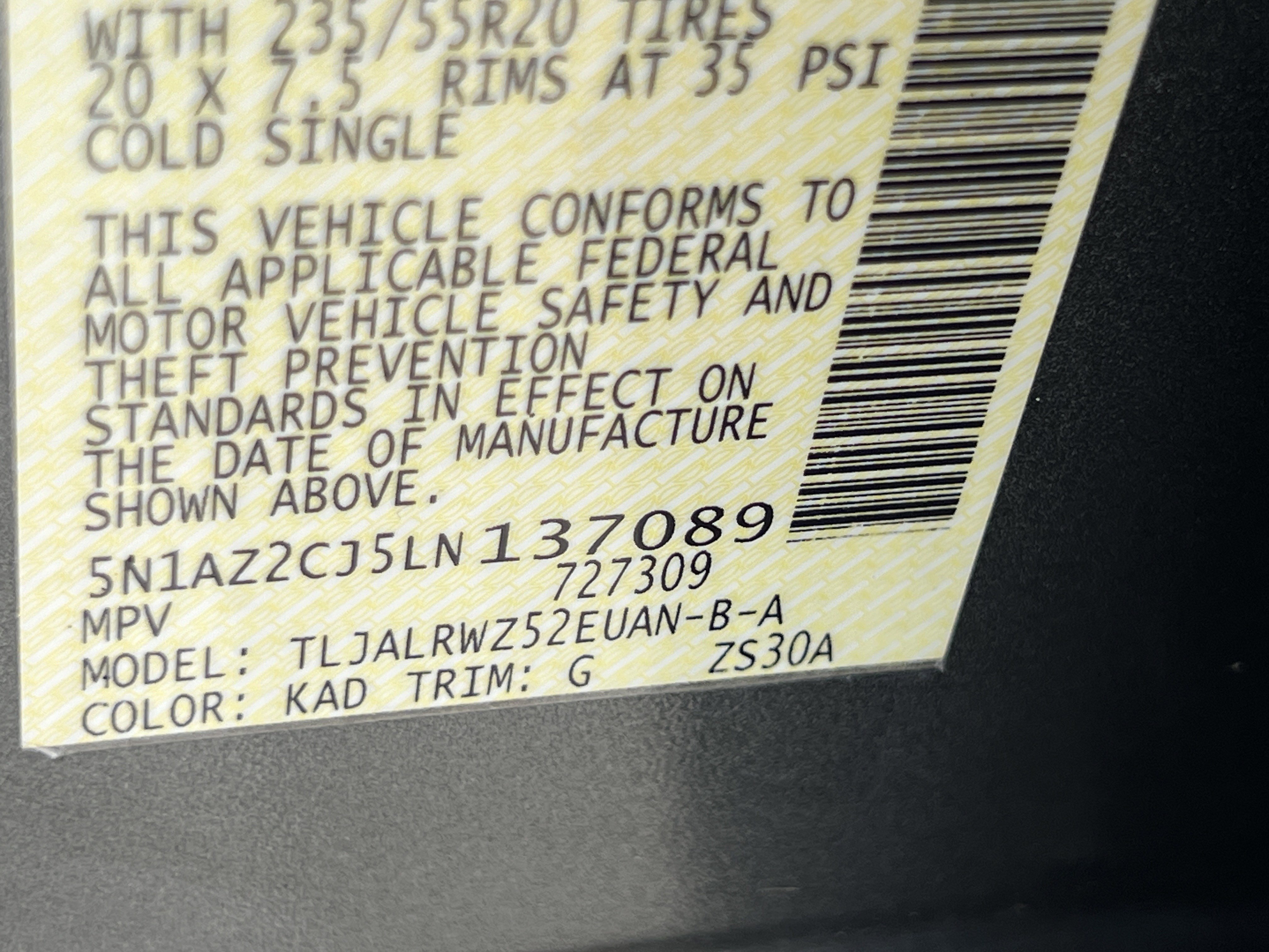 Used 2020 Nissan Murano SL w/ Moonroof Package image 35