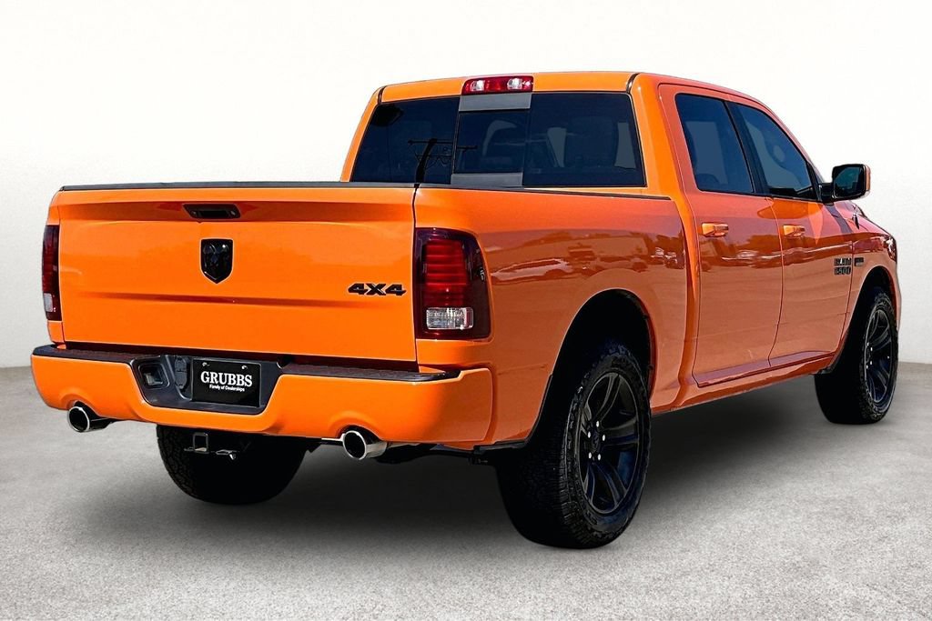 Used 2017 RAM 1500 Sport w/ Ignition Orange Sport Package AWD/4WD image 2