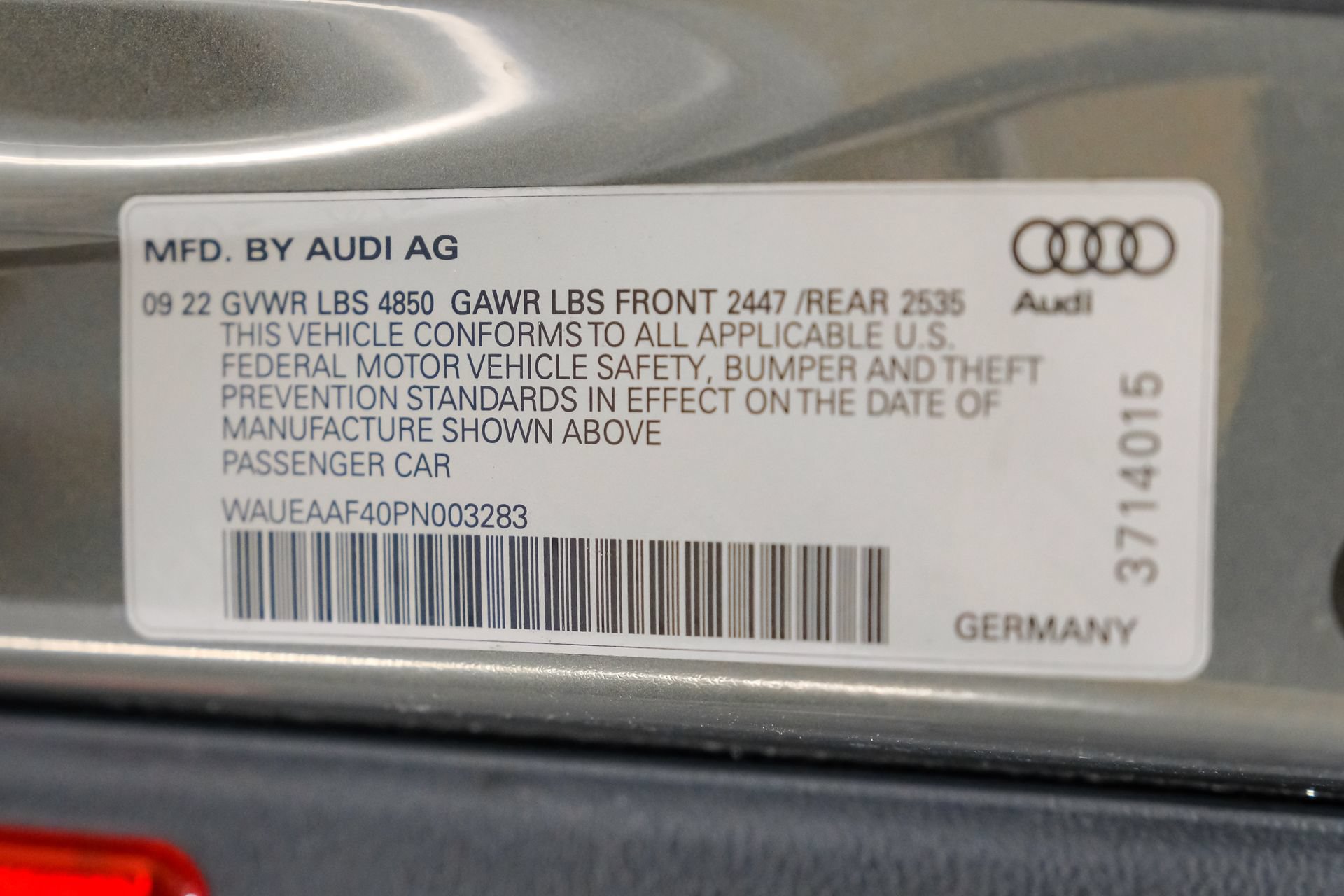 Used 2023 Audi A4 2.0T Premium Plus w/ Premium Plus Package AWD/4WD image 62