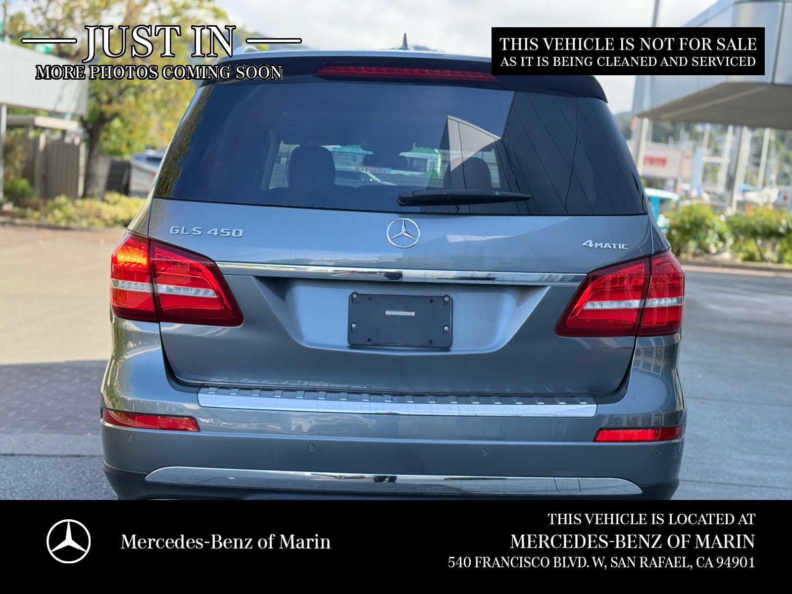 Used 2017 Mercedes-Benz GLS 450 4MATIC image 4