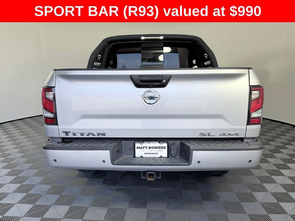 Used 2020 Nissan Titan SL w/ Moonroof Package image 4