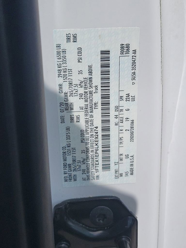 Used 2020 Ford F150 XLT w/ Equipment Group 301A Mid image 31