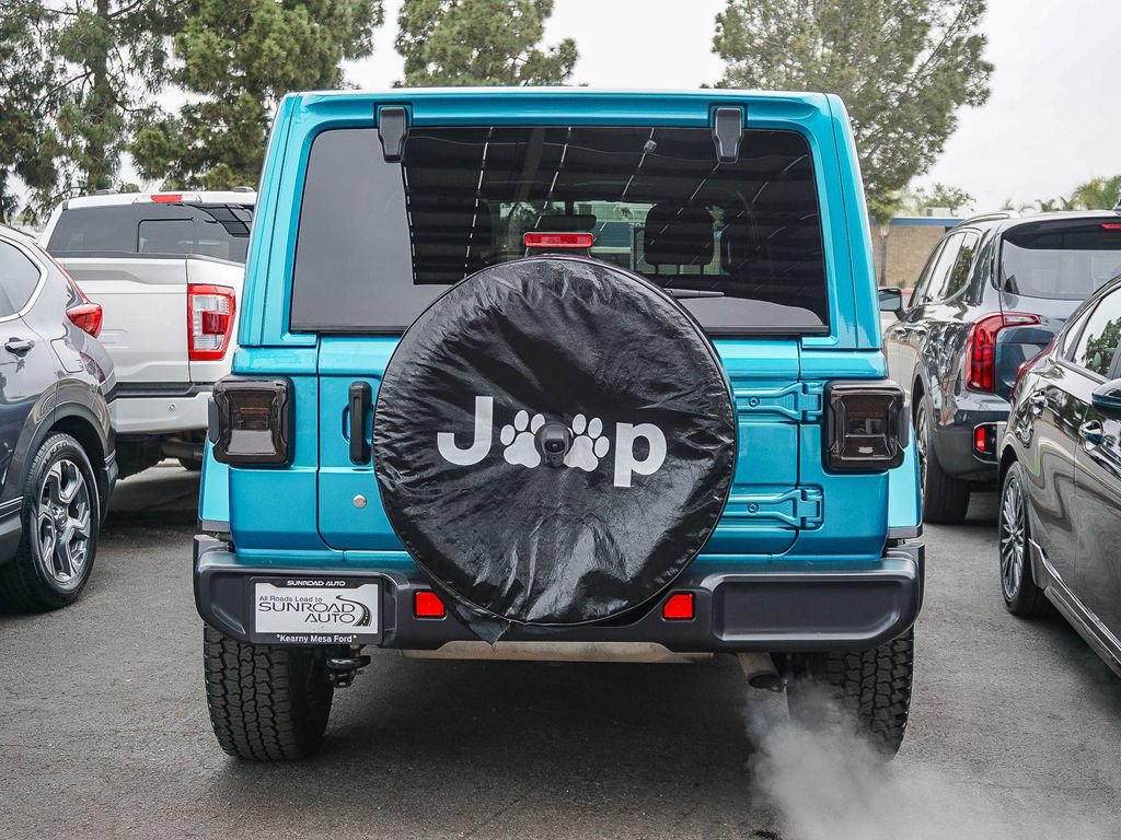 Used 2020 Jeep Wrangler Unlimited Sahara w/ Uconnect 4C Nav & Sound Group AWD/4WD image 6