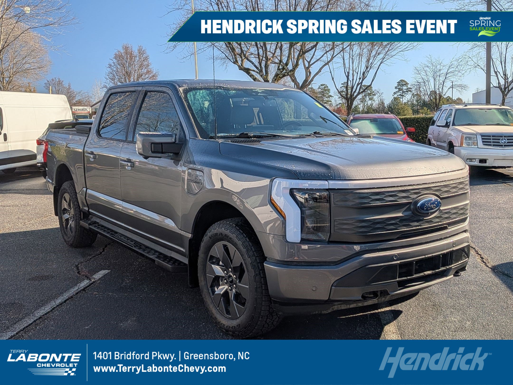 Used 2023 Ford F150 Lightning Lariat w/ Tow Technology Package image 1