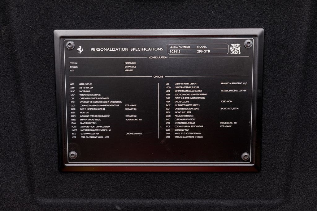 Used 2024 Ferrari 296 GTB RWD image 11