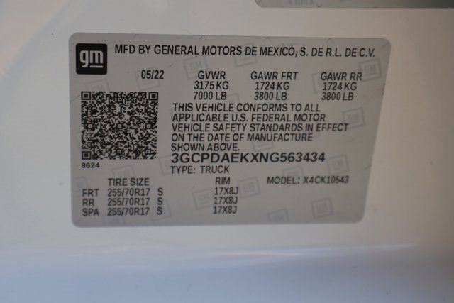 Used 2022 Chevrolet Silverado 1500 W/T w/ WT Value Package image 26