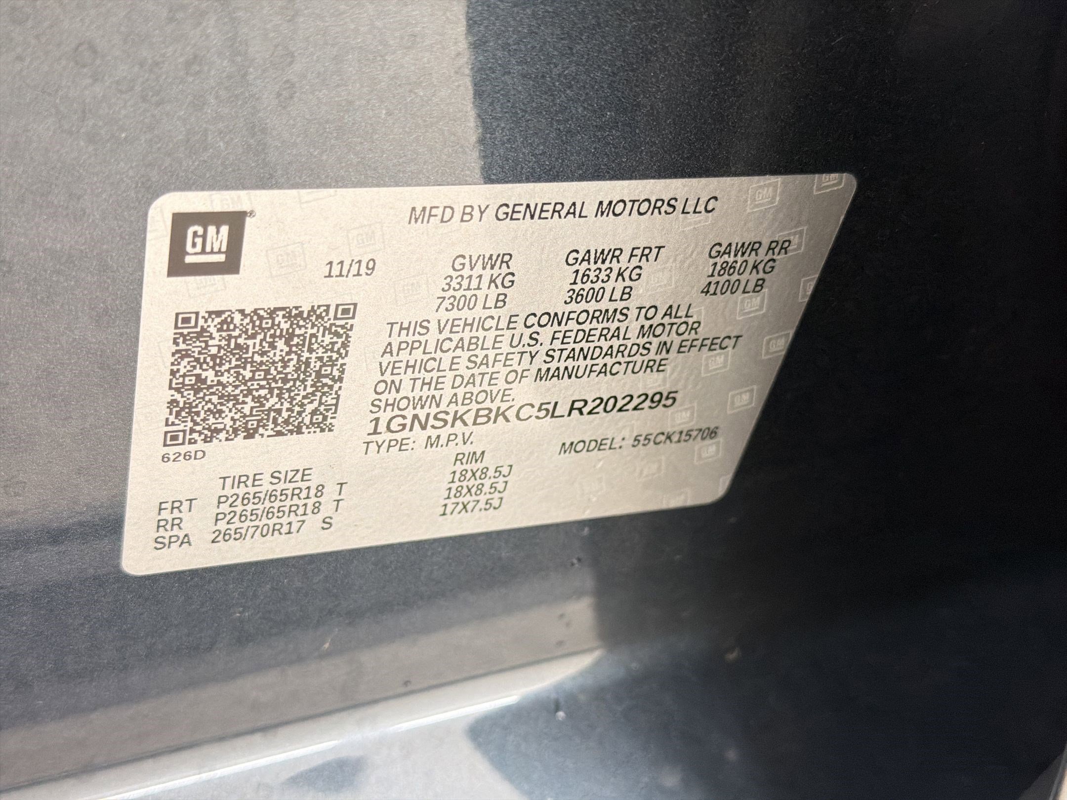 Used 2020 Chevrolet Tahoe LT AWD/4WD image 18
