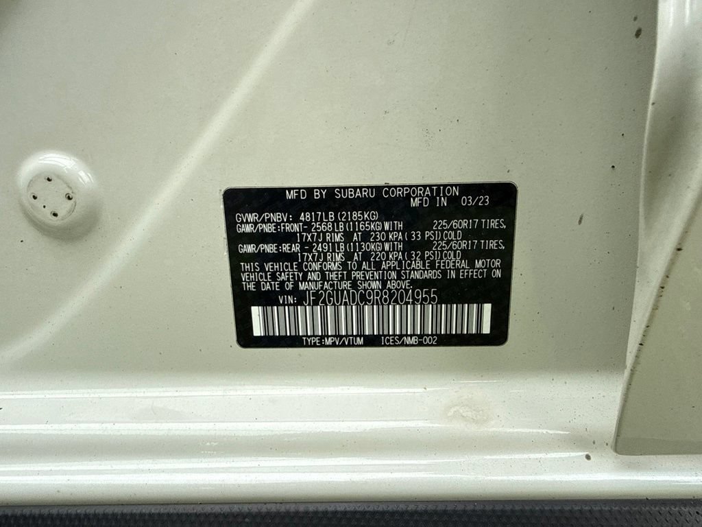 Certified 2024 Subaru Crosstrek 2.0i Premium AWD/4WD image 31