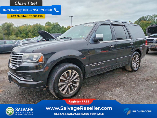 Used 2015 Lincoln Navigator 4WD image 1