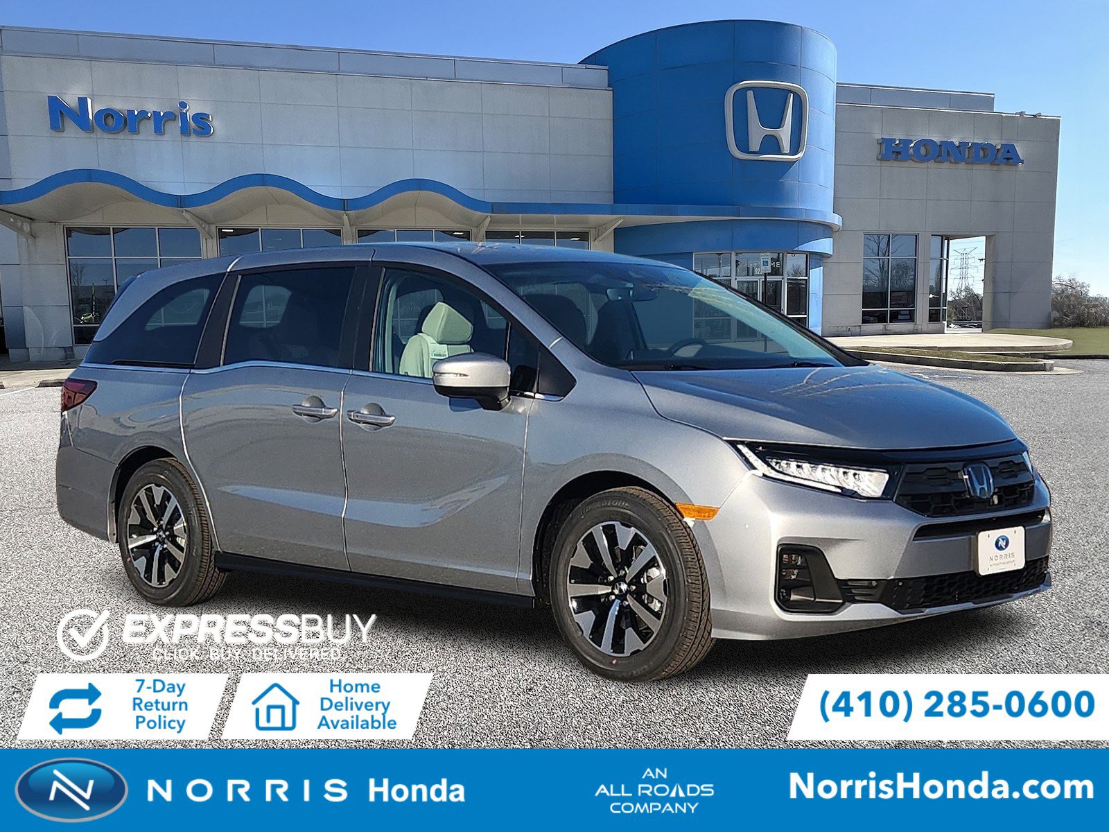 New 2026 Honda Odyssey EX-L image 1