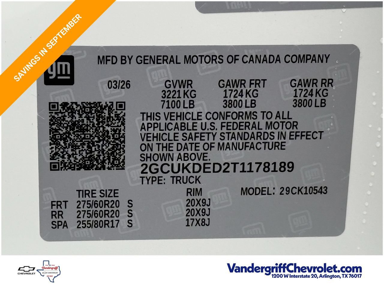 New 2026 Chevrolet Silverado 1500 LT w/ Texas Edition Plus AWD/4WD image 21