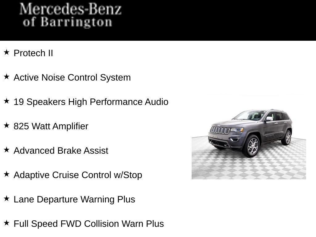 Used 2020 Jeep Grand Cherokee Overland image 7