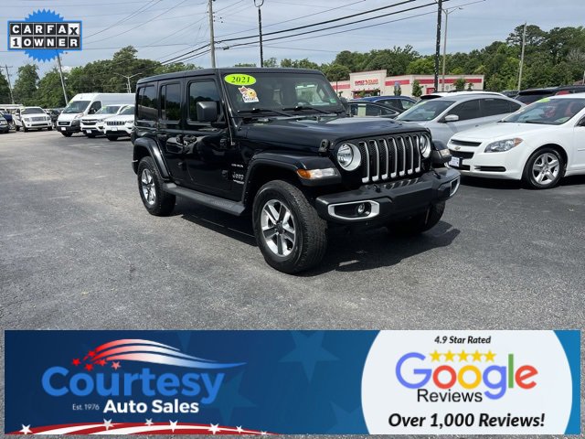 Used 2021 Jeep Wrangler Unlimited Sahara