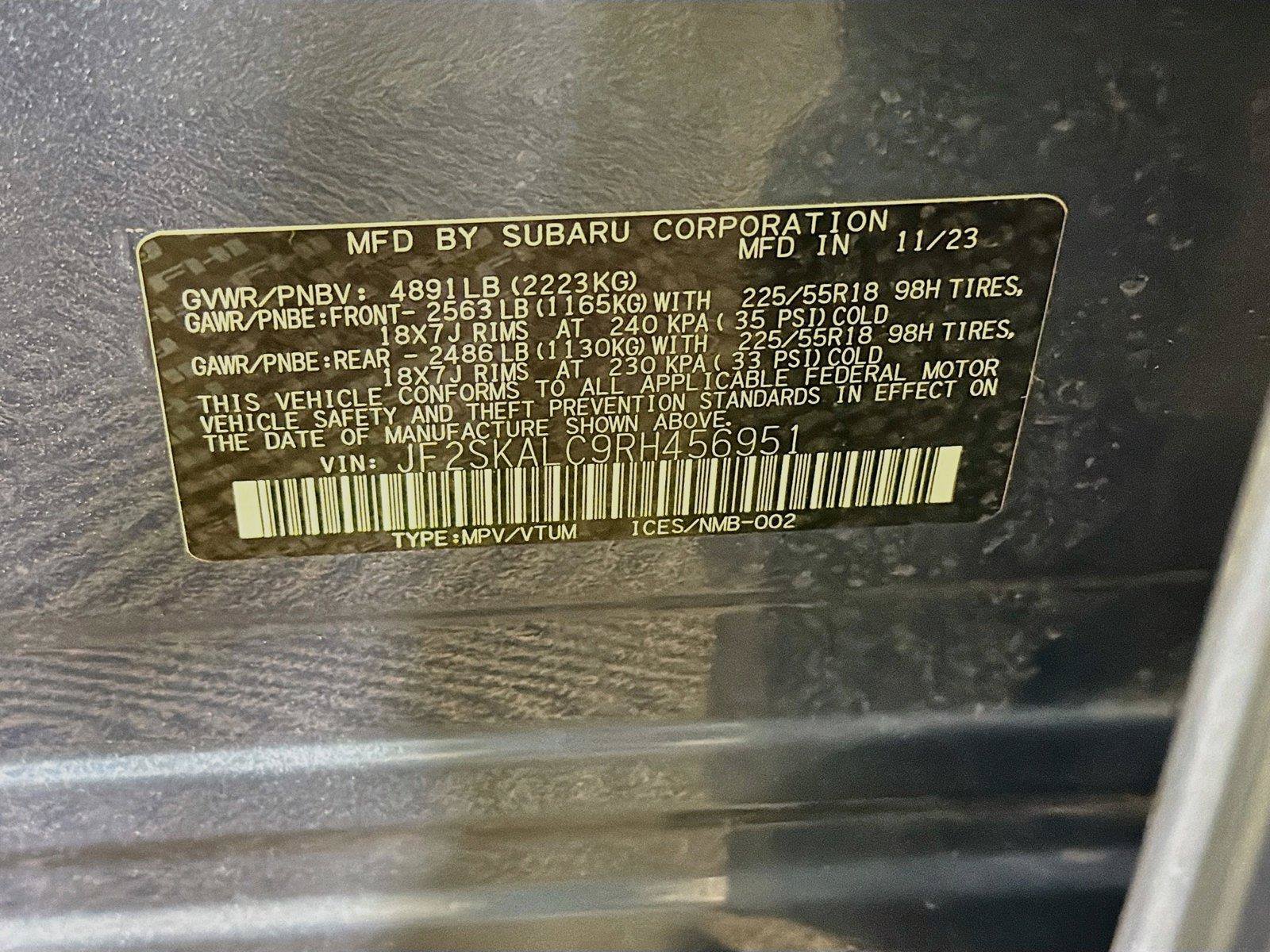 Used 2024 Subaru Forester Limited AWD/4WD image 40