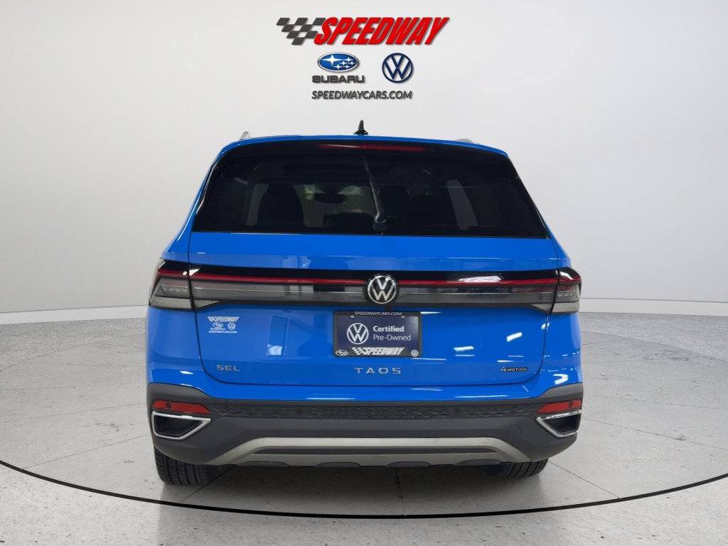 Certified 2025 Volkswagen Taos SEL AWD/4WD image 7