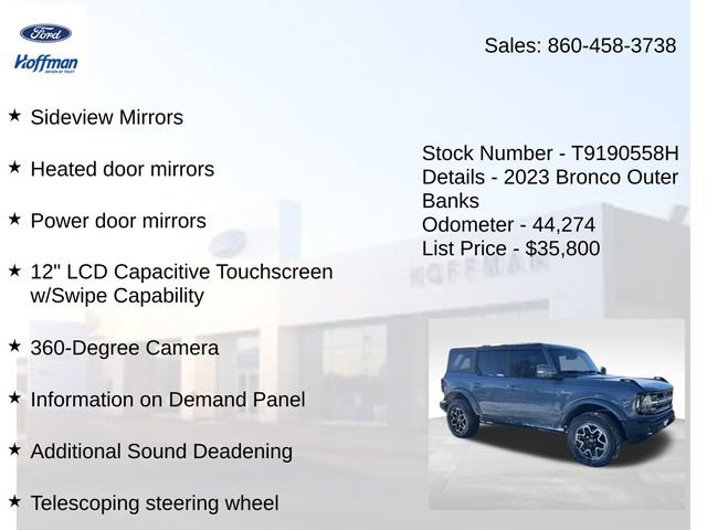 Used 2023 Ford Bronco Outer Banks image 25