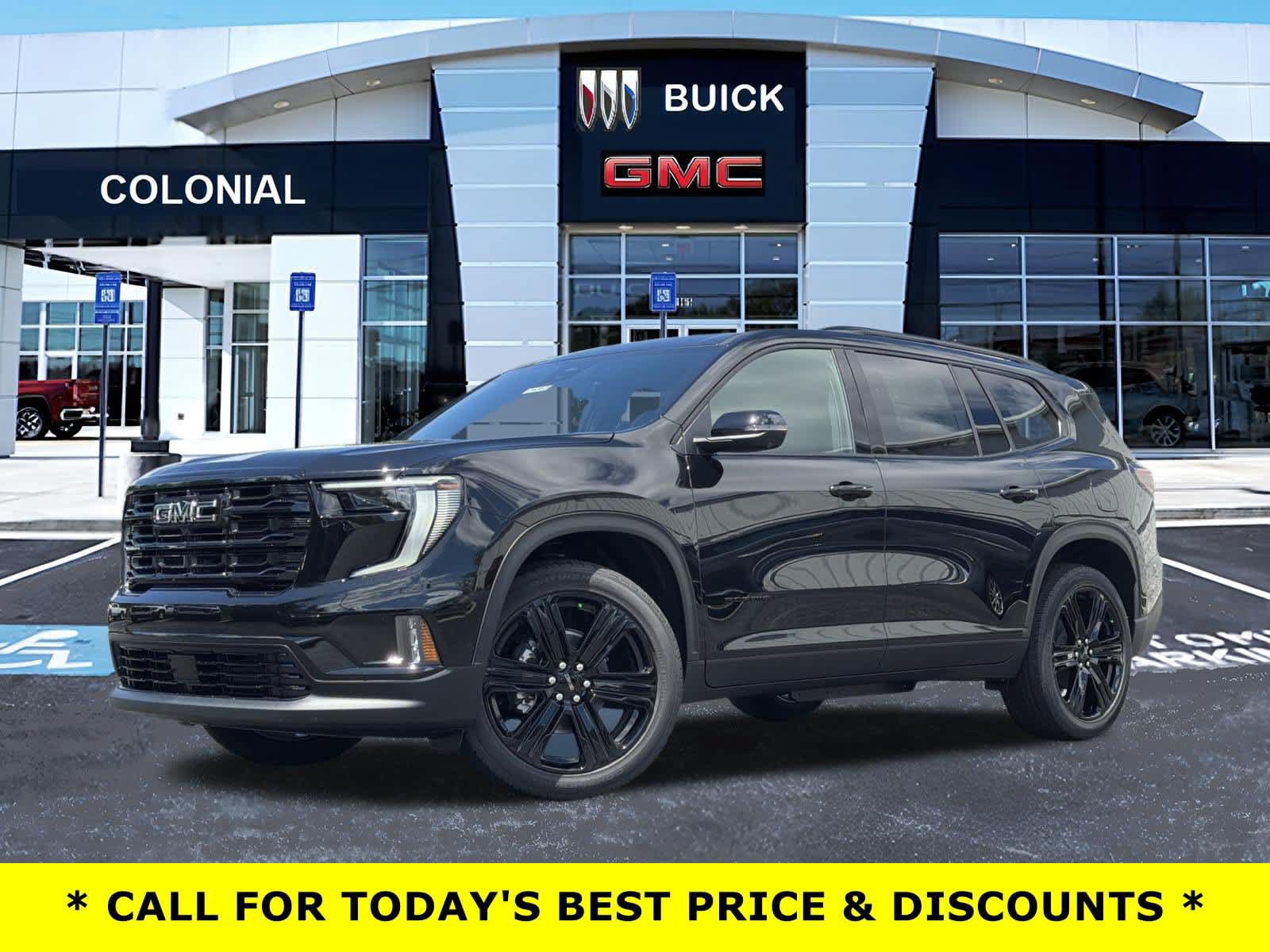 New 2026 GMC Acadia Elevation w/ Black Edition