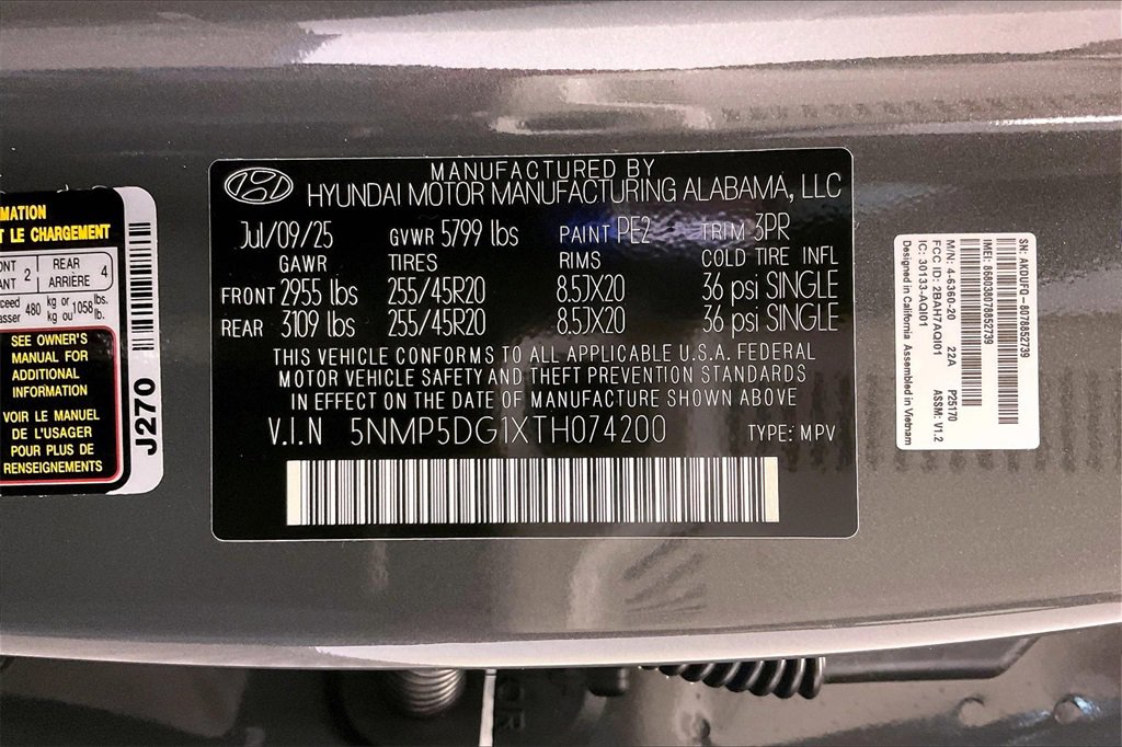 New 2026 Hyundai Santa Fe Calligraphy w/ Tow & Go Package image 13