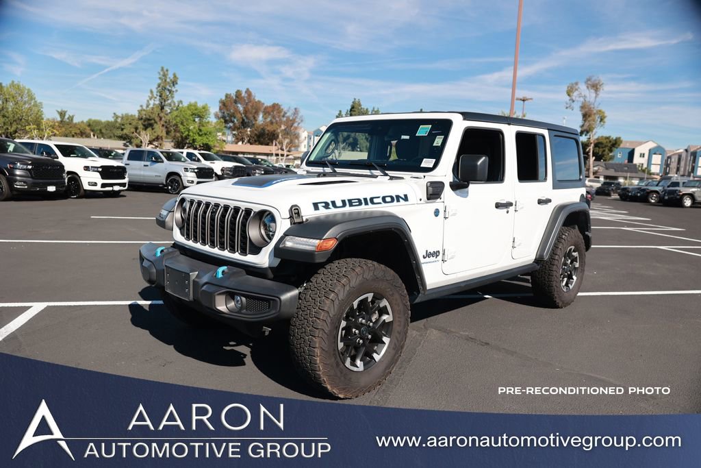 Used 2024 Jeep Wrangler Unlimited Rubicon 4xe w/ Technology Group
