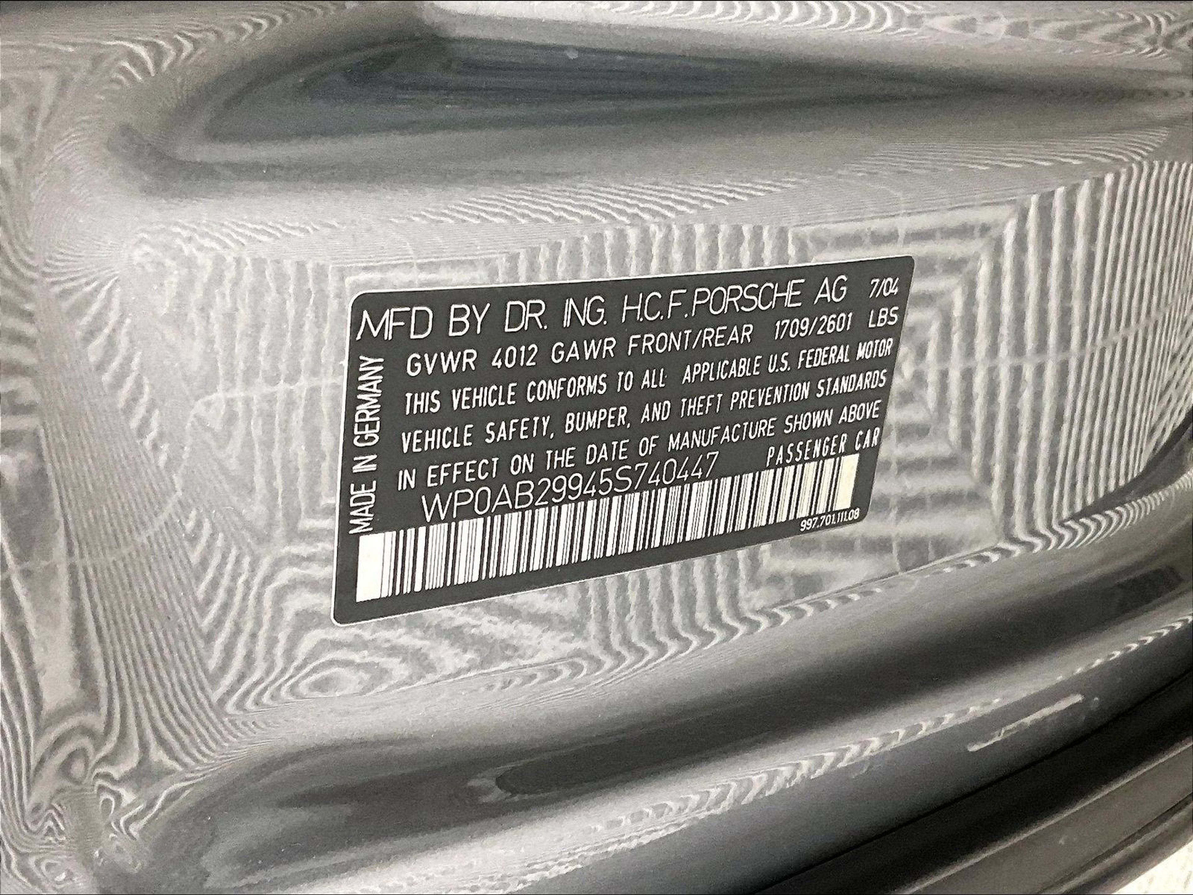 Used 2005 Porsche 911 Carrera S RWD image 27