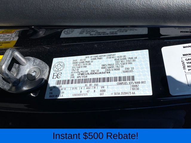 Used 2022 Ford Escape Titanium image 24