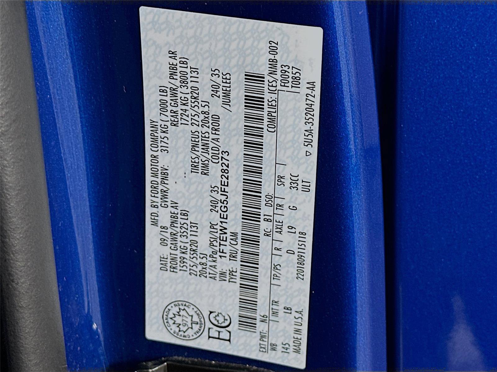 Used 2018 Ford F150 Lariat w/ Equipment Group 502A Luxury image 23