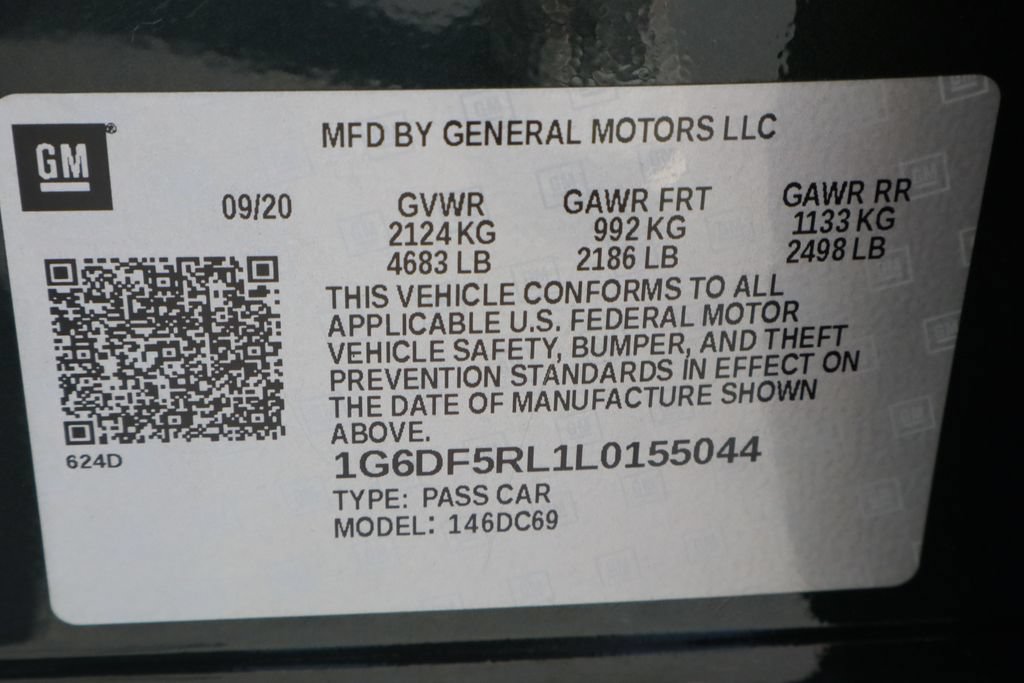 Certified 2020 Cadillac CT4 Premium Luxury AWD/4WD image 34