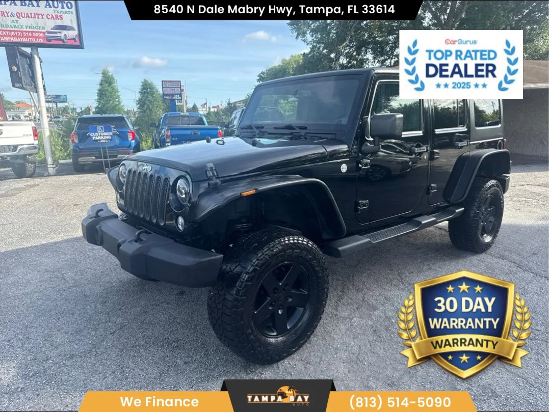 Used 2014 Jeep Wrangler Unlimited Sport w/ Quick Order Package 24S AWD/4WD image 1