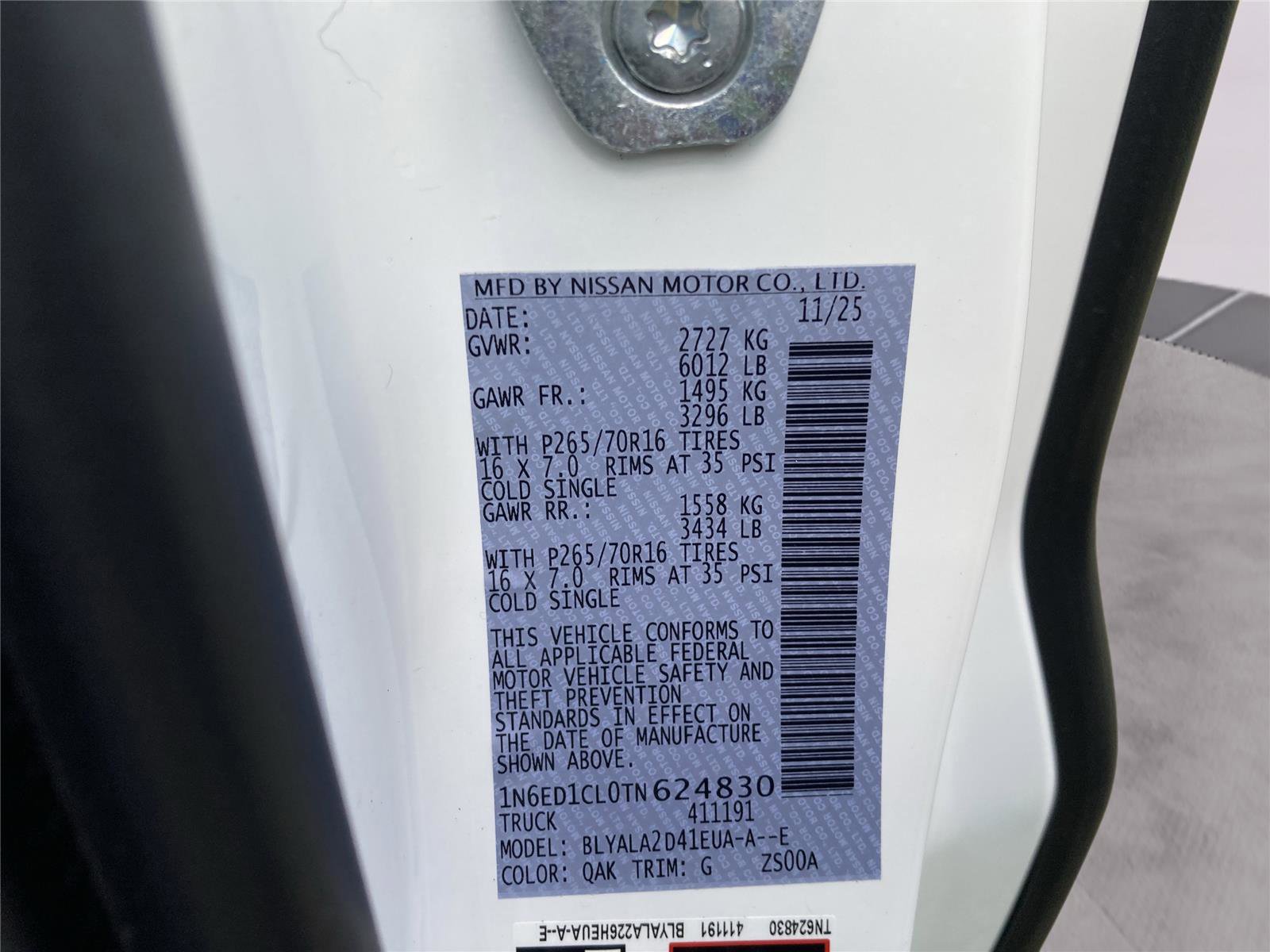 New 2026 Nissan Frontier S image 32