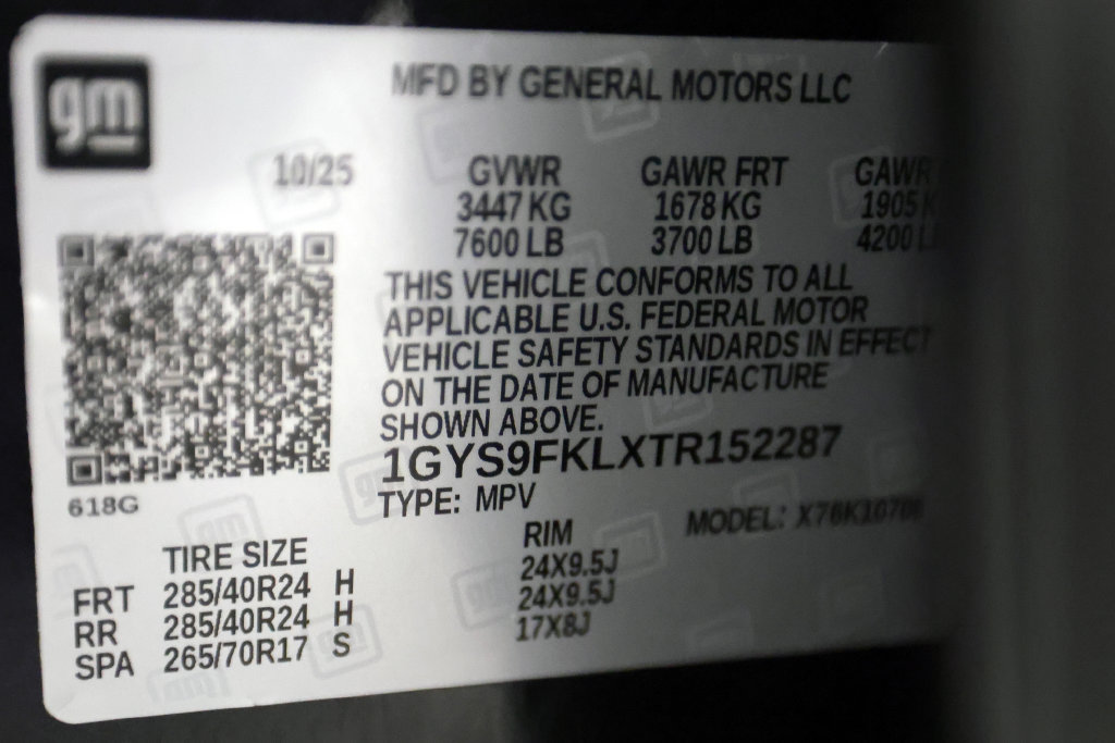 Used 2026 Cadillac Escalade Sport w/ Touring Package AWD/4WD image 55