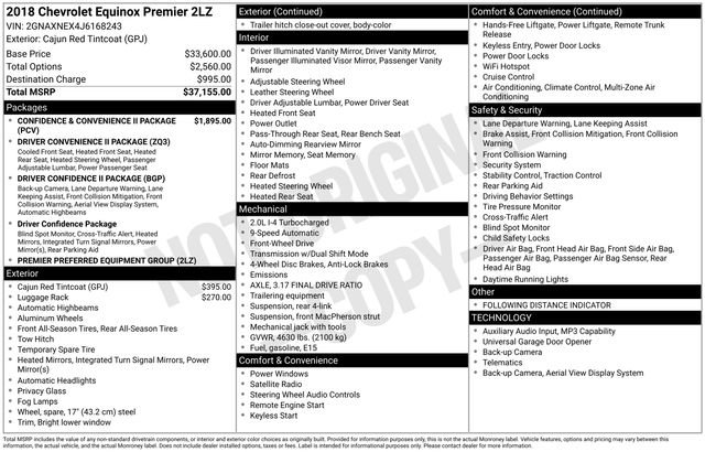 Used 2018 Chevrolet Equinox Premier FWD image 5
