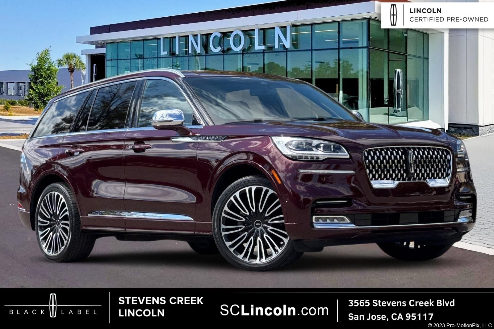 Certified 2022 Lincoln Aviator Black Label