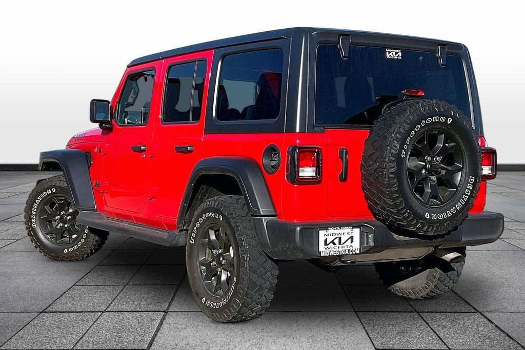 Used 2021 Jeep Wrangler Unlimited Sport image 12