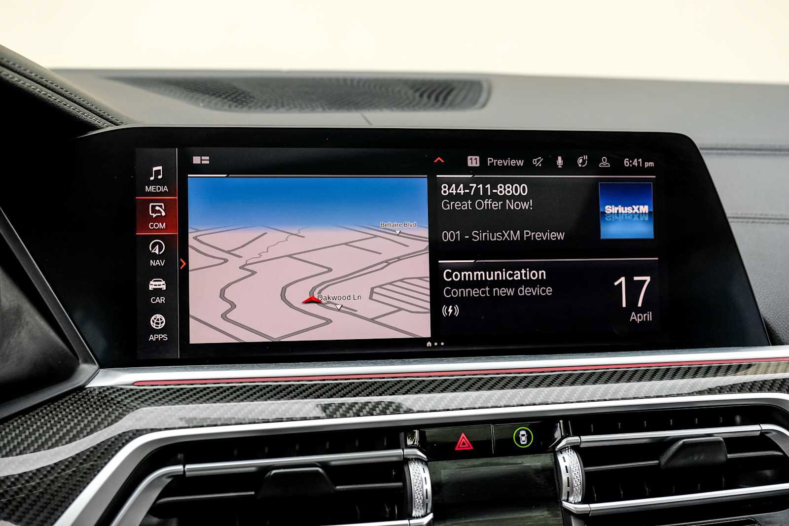 Used 2021 BMW X6 M50i w/ Executive Package image 31