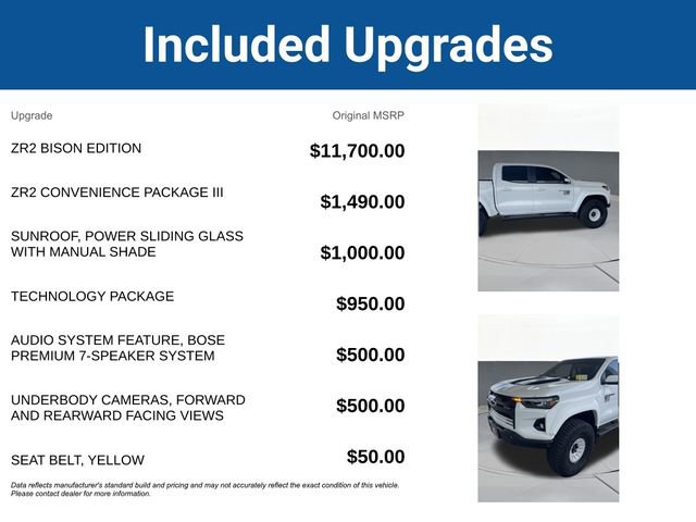 Used 2024 Chevrolet Colorado ZR2 w/ ZR2 Bison Edition image 5