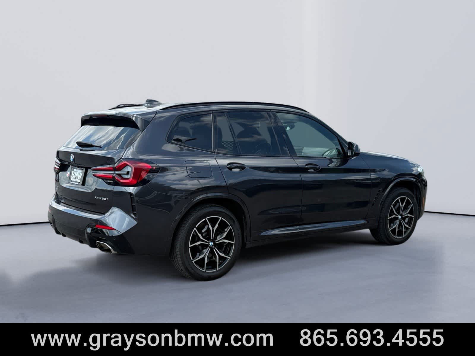 Used 2023 BMW X3 xDrive30i w/ M Sport Package AWD/4WD image 3