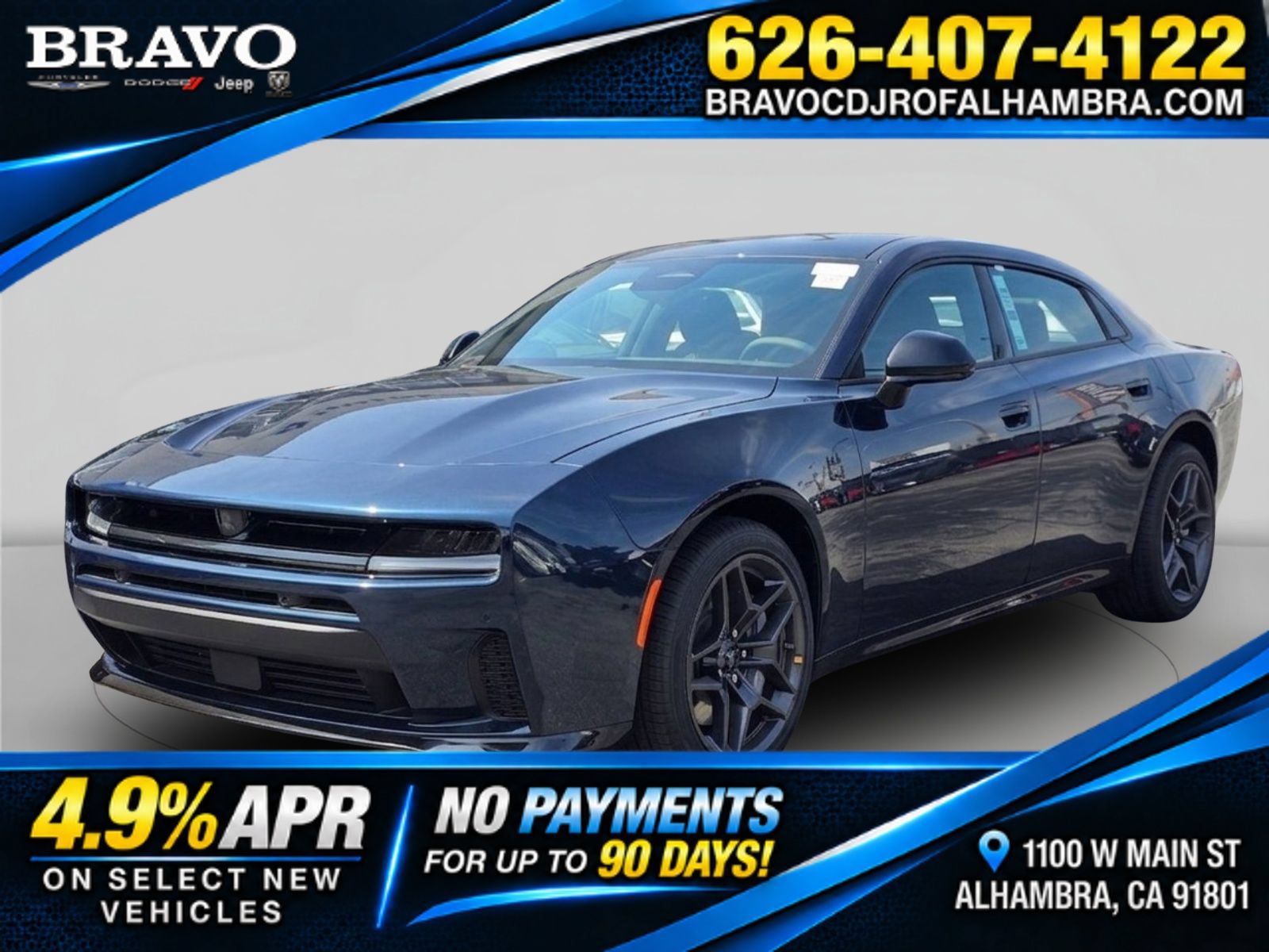 New 2026 Dodge Charger Scat Pack w/ Blacktop Package AWD/4WD image 1