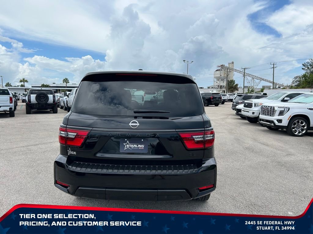 Used 2024 Nissan Armada SL w/ Midnight Edition Package RWD image 6