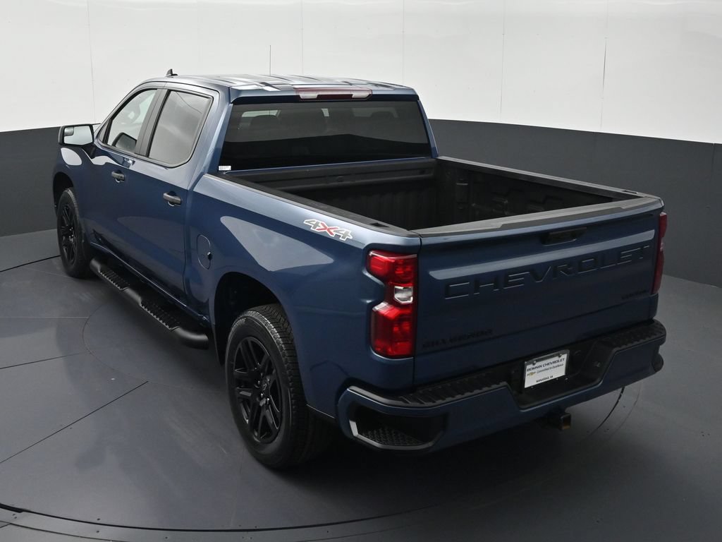 Certified 2024 Chevrolet Silverado 1500 Custom w/ Turbomax Blackout Package AWD/4WD image 24