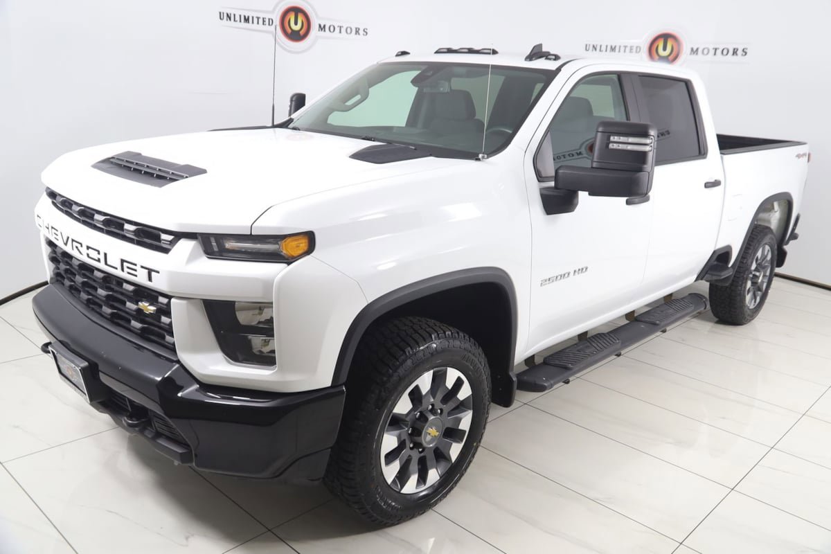 Used 2021 Chevrolet Silverado 2500 Custom w/ Custom Value Package AWD/4WD image 19