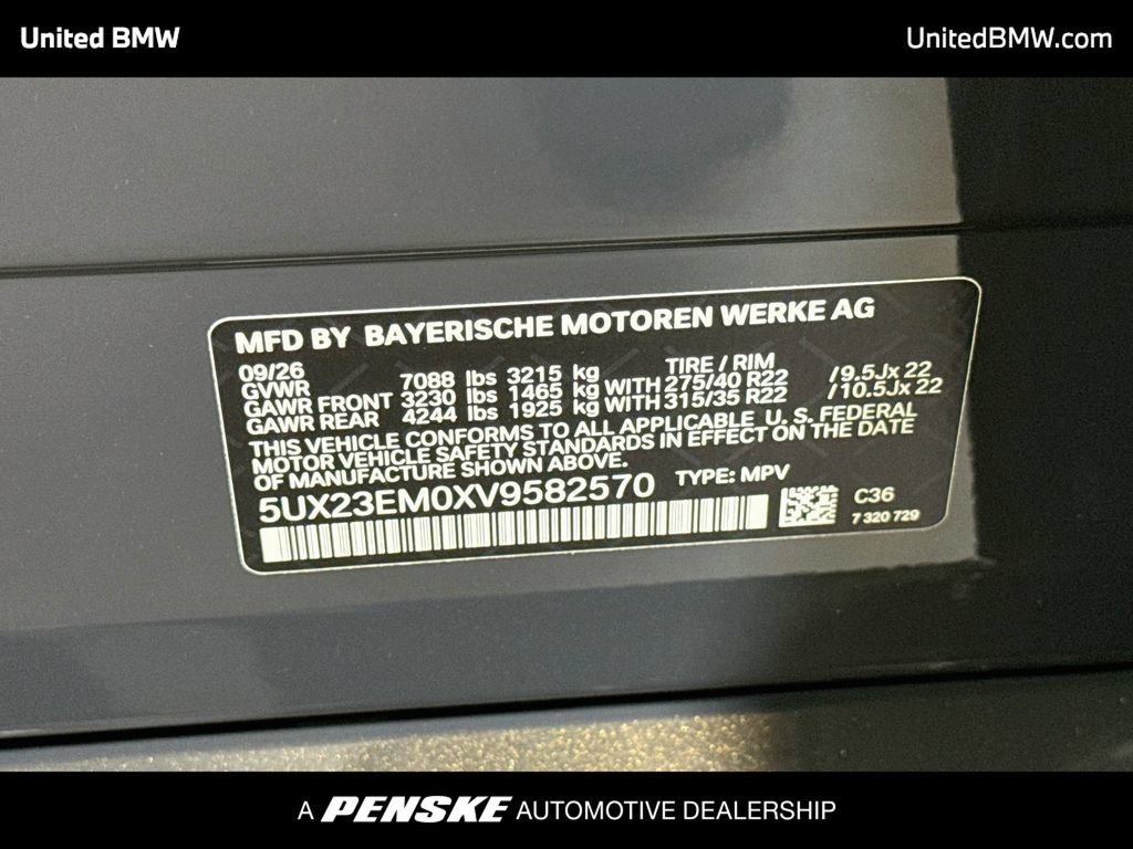 New 2027 BMW X7 xDrive40i AWD/4WD image 23