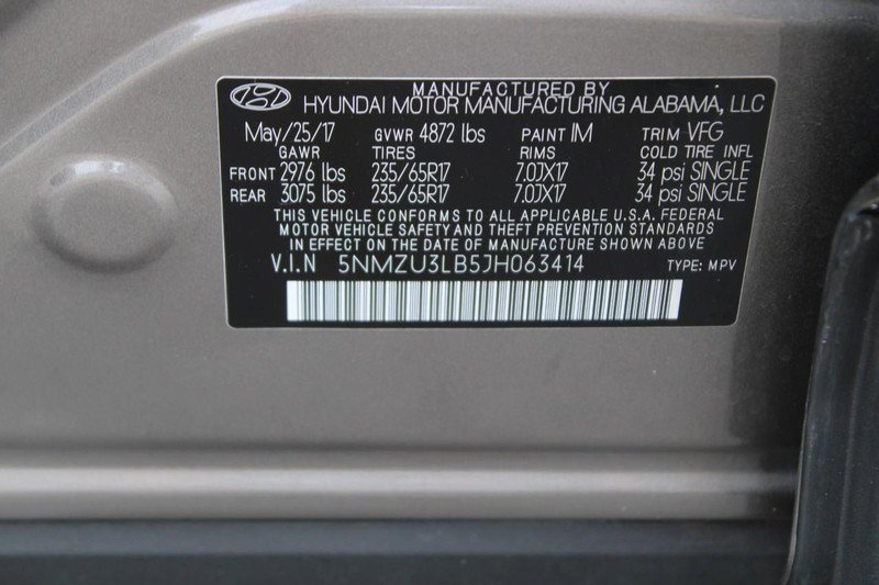 Used 2018 Hyundai Santa Fe Sport w/ 2.4L Value Package 02 FWD image 18