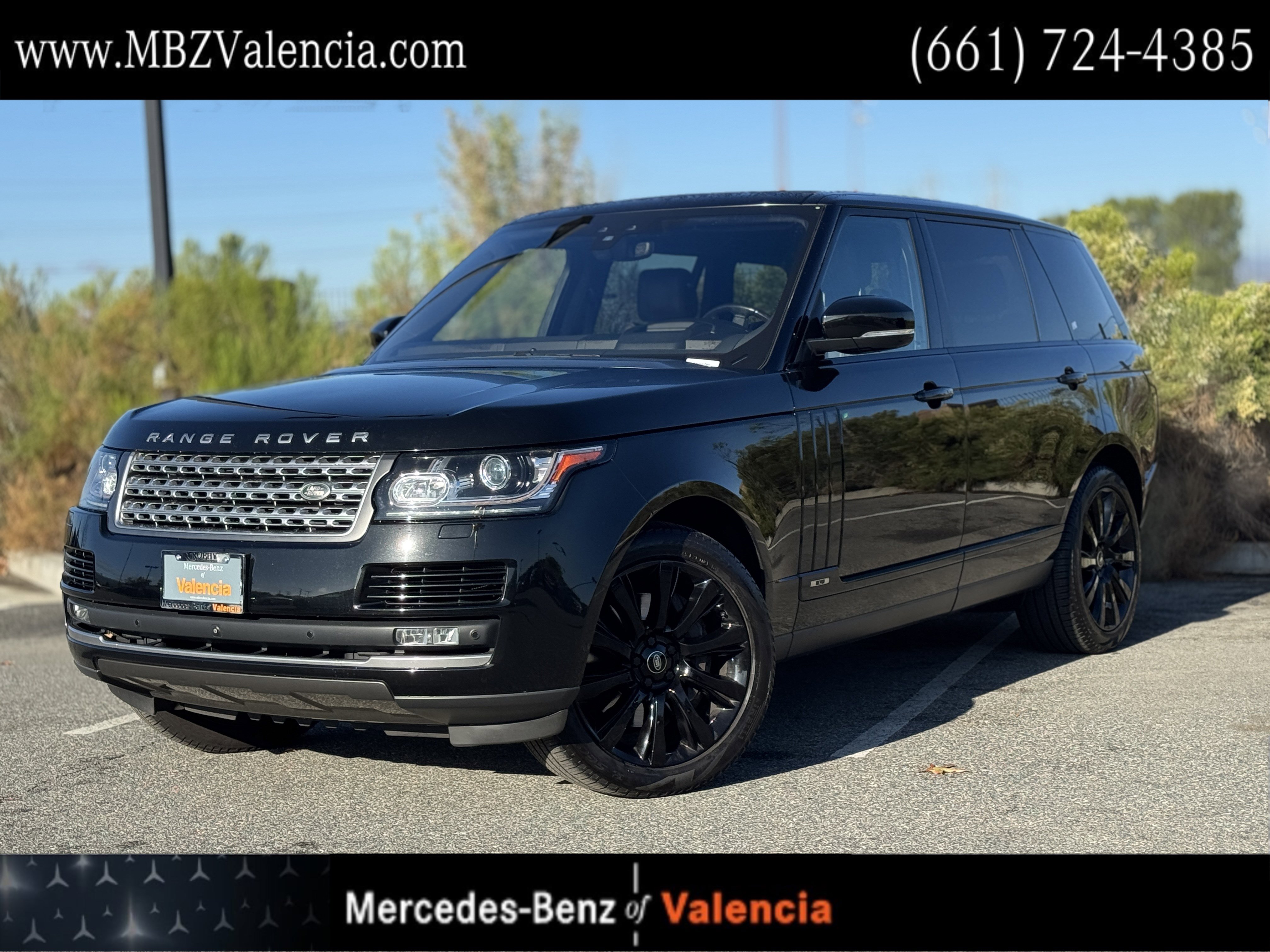 Used 2017 Land Rover Range Rover Long Wheelbase Supercharged