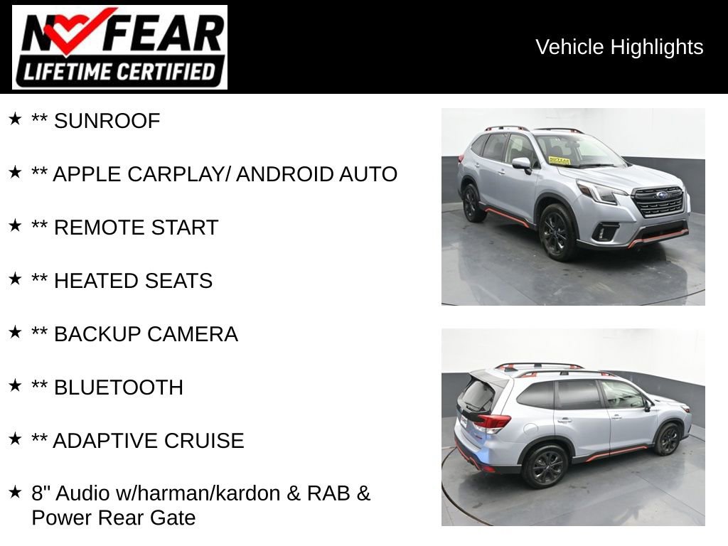 Used 2024 Subaru Forester Sport image 2
